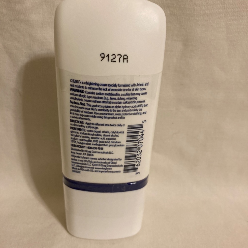 Obagi Nu-Derm 2 oz Clear Fx #3 - Picture 2 of 2